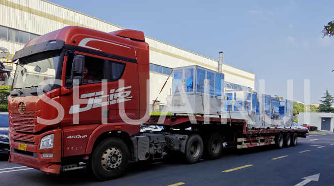 Shuairui Vakum Temizleyici Motor Montaj Hattı Başarılı Bir Gönderildi